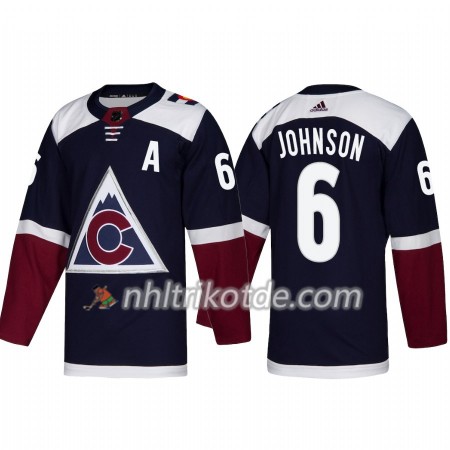 Colorado Avalanche Trikot Erik Johnson 6 Adidas Alternate 2018-19 Authentic - Herren